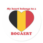 Bogaert Round Stickers