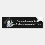 Bogart Retro Guy W/ Pipe & Pot Colour Bumper Stickers