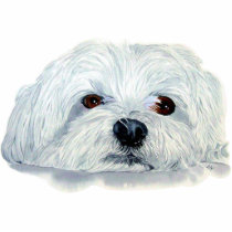 Bogart the Maltese Sculpture Cut Outs