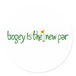 Bogey Is The New Par Stickers