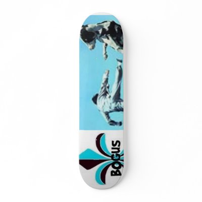 Bogus ninja cow skateboard decks by billy_k_13