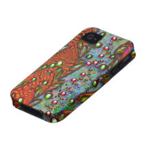 bohemian art abstract pattern vibe iPhone 4 cover