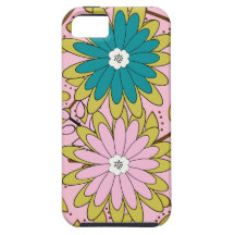 Boho Chic Flowers Iphone 5 Case