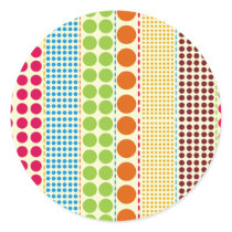 Boho Dots Envelope Seal Sticker