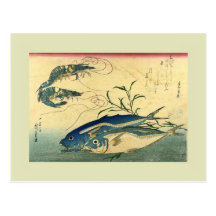 Bois de graveur japonais cartes postales
