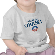 BOISE for Obama custom your city personalized T Shirts