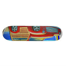 boisé planches à roulettes