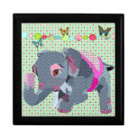 Boîte-cadeau chanceuse d'éléphant de Lil Coffret Cadeau