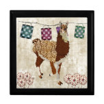 Boîte-cadeau de lanterne de lama boîte à souvenirs