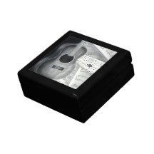 Boîte-cadeau de tuile de musique de guitare et de  boîte à souvenirs