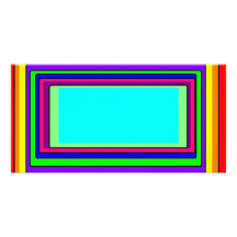 boîte de couleur cartes de vœux avec photo