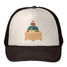 Boîte de nuit de Martini de singe de chaussette Casquette De Camionneur