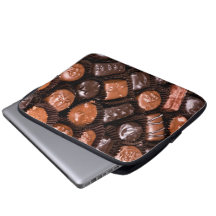 Boîte de plaisir d'amants de chocolat de sucrerie trousse pour ordinateur portable