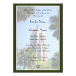 Bok Tower Wedding, personalized Custom Announcement