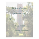 Bok Tower Wedding RSVP Personalized Custom Invites