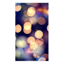 Bokeh Photography Business Cards