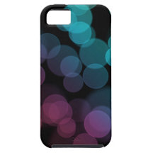 Bokeh sur le noir coques Case-Mate iPhone 5