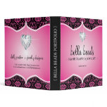 Bold and Stylish Jewellery Designer Portfolio Bind binders