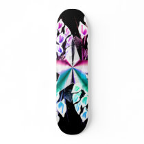 Bold Passions -Black by FlyingBeauties Skate Board