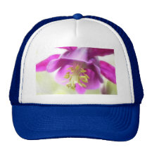 Bold Purple Columbine Hat