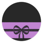 bold purple stickers