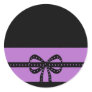 bold purple stickers