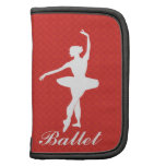 Bold Red and White Royally Radiant Ballerina planners