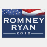 Bold ROMNEY/RYAN 2012 Yard Sign