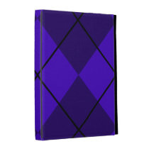Bold Royal Purple Argyle caseable cases