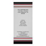 Bold Stripes Rack Card Template