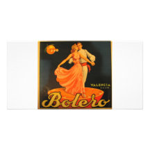 Bolero Personalized Photo Card