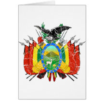 Bolivia Coat Of Arms Cards