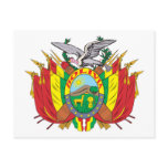 Bolivia Coat Of Arms Postcards