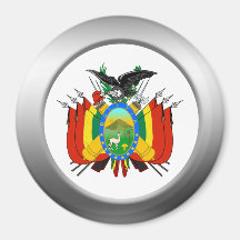 Bolivia Coat of Arms Refrigerator Magnets