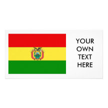 Bolivia Flag Photo Cards