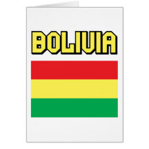 Bolivia Greeting Cards