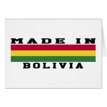 Bolivia Made In Designs Cards