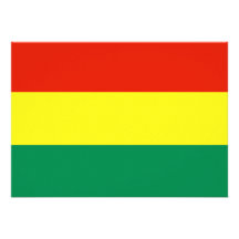 Bolivia old Flag Custom Invite