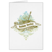 Bolivia Rocks Card