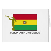 Bolivia Santa Cruz Mission LDS CTR Card