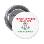 Bolivian Chefs Pinback Button