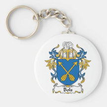 Bols Family Crest Keychain