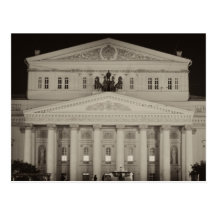 Bolshoi Theatre, Moscow Post Card