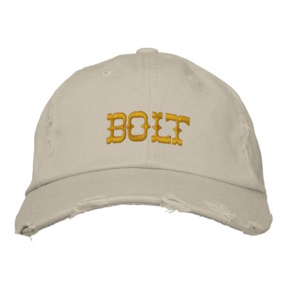 Bolt Embroidered Hats by youngoneapparel