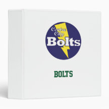 Bolts Vinyl Binders