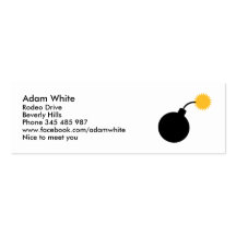 Bomb Business Card