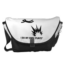 Bomb My Own Stunts Courier Bag