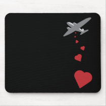 Bombardier de coeur - faites la guerre d'amour pas tapis de souris