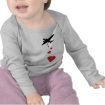 Bombardier de coeur - faites la guerre d'amour pas t-shirts