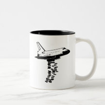 Bombardier de navette tasse